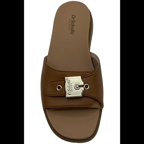 Dr. Scholl's Buckle Slide Sandals Island Icon Honey - Medium - Picture 2 of 3